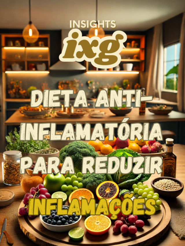 Dieta anti-inflamatória para reduzir inflamações