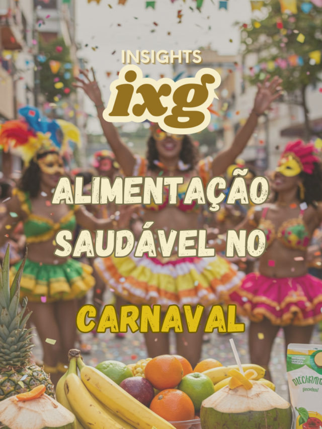 Alimentação saudável no Carnaval